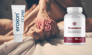 Eroxon vs. Boostaro Comparison Image